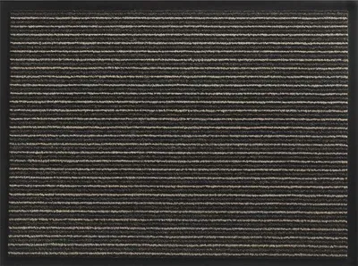 Produktbild von Fußmatte gestreift bronze PP L400xB600xS5mm