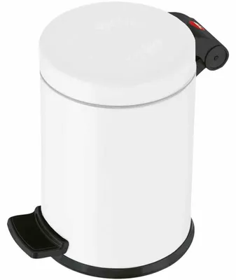 Image de HAILO Tret-Kosmetikeimer Solid S 4 Liter Ø18cm weiß