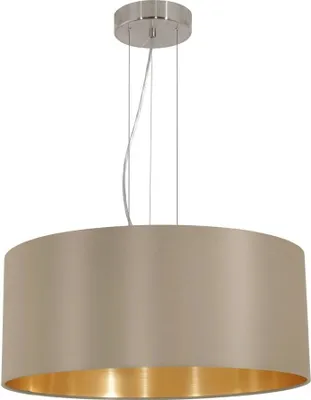Produktbild von EGLO MASERLO, 3 Glühbirne(n), E27, IP20, Gold, Graubraun