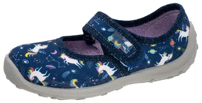Zdjęcie produktu dla Buty marki Fischer – dziecięce kapcie na rzepy