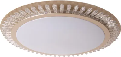Produktbild von Näve Leuchten LED / CCT Deckenleuchte "MADISON" Ø: 48cm LED / CCT Deckenleuchte "MADISON" Ø: 48cm Deckenleuchten - LED / CCT Deckenleuchte "MADISON" Ø: 48cm, Deckenlampe im Modern Style, aus Metall und Kunststoff in gold, 6,5 cm hoch, Ø 48 cm, inkl. LED – dimmbar – CCT-Wechsler – Fernbedienung