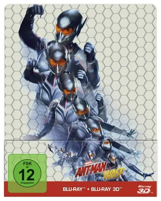 Produktbild von BluRay 3D - Ant-Man and the Wasp 3D & 2D Steelbook