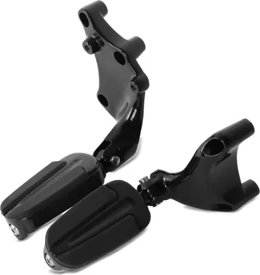 Produktbild von Sozius Fussrasten Set mit Halter für Harley Davidson Sportster 883 Iro