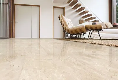 Produktbild von 30x60 5m² Marmor Boden Naturstein Boden Belag Fliesen Crema Marfil Fliese