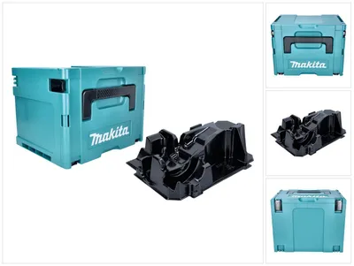 Obrázek produktu pro Systémový kufr Makita Makpac 4 395 x 295 x 315 mm + odpovídající vložka pro DGA 511 / 513 / 514 / 515 / 517 / 519 a DHR 243.