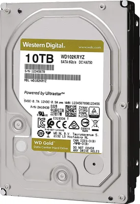 Produktbild von Western Digital Gold 3,5" 10000 GB Serial ATA III