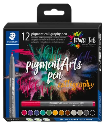 Obrázok produktu pre STAEDTLER MultiInk Pigment Arts calligraphy pen 12er-Set retail