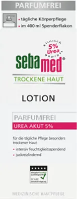 Produktbild von Sebamed Trockene Haut parfümfrei Lotion Urea 5% 400 ml