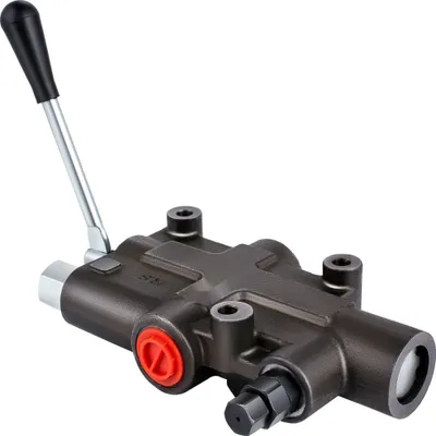 Produktbild von Hydraulikventil Steuerblock - Handsteuerventil, 1 Spule, 21GPM, 3625 PSI.