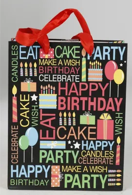 Produktbild von 24x Geschenktüte Geburtstag Party Feiern Verschenken Geschenke Birthday Präsent