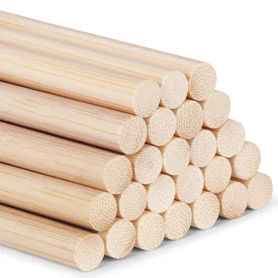 Productafbeelding van Bamboestokken om te knutselen, 30 cm, 25 stuks