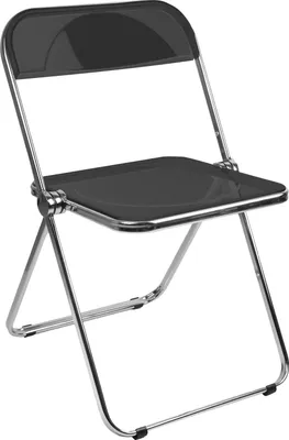Produktbild von Acryl Klappstuhl Campingstuhl Stuhl mit Rückenlehne für Garten, Terrasse und Balkon Schwarz