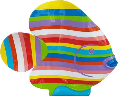 Produktbild von Moderne Dekoration Haus Garten Deko Figur Statue Skulptur Abstrakt 50 cm Fisch