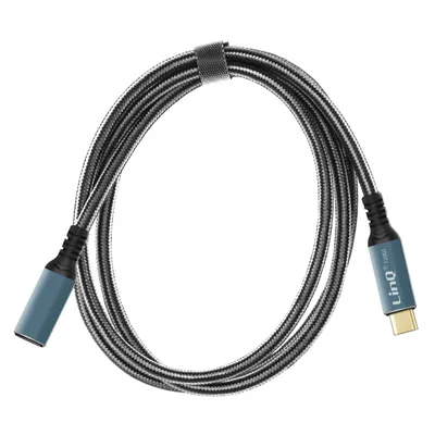 Obrázok produktu pre 100W predlžovací kábel USB-C Prenosová rýchlosť 20 Gb/s 1,2 m LinQ