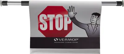 Produktbild von VERMOP Hängewarnschild "Closed for Cleaning", 76 x 113 cm | 1 Stück
