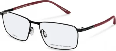 Produktbild von Porsche Design P8766 Black/red 56/16/140 Herren Brillen