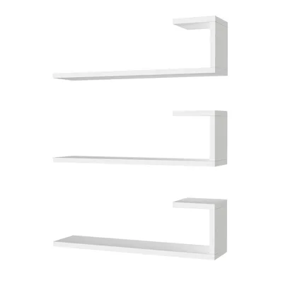 Obrázek produktu pro IMOLA set 3 polic, bílé