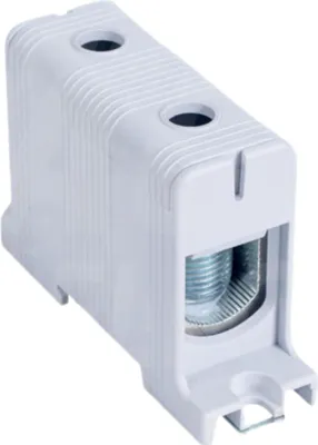Immagine prodotto di Connettore compatto per guida grigia 1x 95 mm2 245A rame alluminio FLEAL-95/1