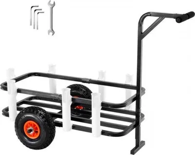 Produktbild von Strandwagen - 200 lbs - Luftreifen - für Sand und Angeln