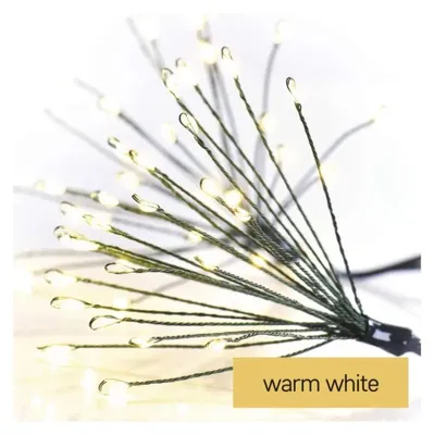 Immagine prodotto di Catena luminosa EMOS LED - gruppi di luce, nano, 8 m, per interni, bianco caldo, timer, D3AW11