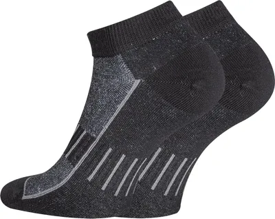 Produktbild von TippTexx 24 6 Paar Sport-Sneakersocken, fast unsichtbar, Schwarz, Größe 43-46