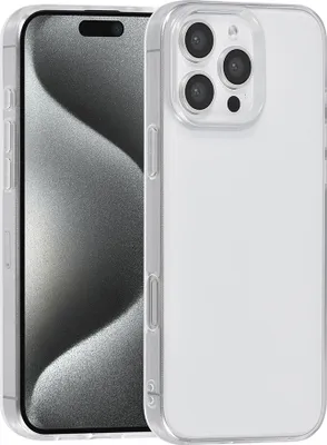 Immagine prodotto di Custodia posteriore TUNIQ per iPhone 16 Pro Max - TPU - Trasparente