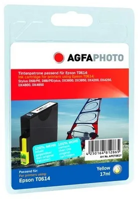 Produktbild von AgfaPhoto APET061YD, Tinte auf Pigmentbasis, 1 Stück(e)