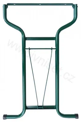Obrázok produktu pre Noha stola pivného setu XL LUX – náhradná, okrúhly profil Ø25 mm, výška 75 cm, šírka 60 cm, zelená