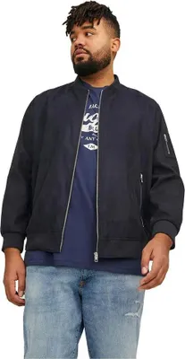 Produktbild von Jack & Jones Rocky Faux Suede Jacke Schwarz 3XL / Regular Herren Schwarz 3XL