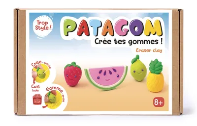 Obrázok produktu pre Patagom Guma na mazanie – modelovacia hmota s ovocnými motívmi – kreatívna modelovacia hmota pre deti