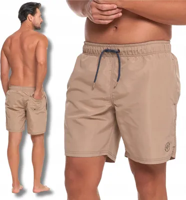 Produktbild von Herren Badehose Einfarbig Badeshorts Shorts Mit Taschen Moraj Xl