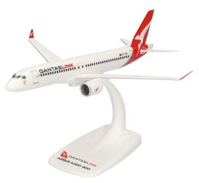 Produktbild von Herpa Snapfit 614337 - 1/200 QantasLink Airbus A220-300 - Neu