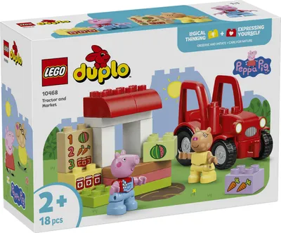 Produktbild von Peppa Pig - Traktor mit Marktstand