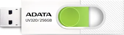 Immagine prodotto di Adata ADATA UV320 Unità flash USB da 256 GB USB Type-A 3.2 Gen 1 (3.1 Gen 1) Verde, Bianco