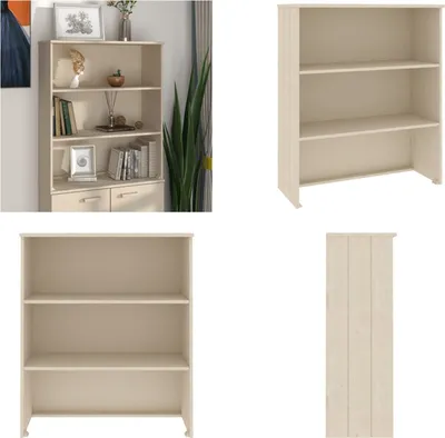 Produktbild von vidaXL Highboard Oberteil HAMAR Honigbraun 85x35x100 cm Massivholz - Highboard-Aufsatz - Highboard-Aufsätze - Aufsatz Für Highboard - Schrankaufsatz Massivholz