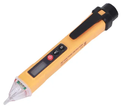 Immagine prodotto di Tester digitale senza contatto per tensione elettrica AC 12-100 V (giallo e nero)