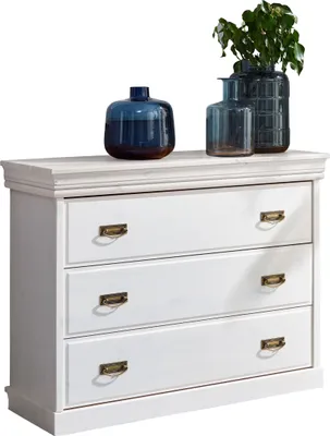 Produktbild von Kommode >SZ-0132< in weiß - 107x84x41 (BxHxT)