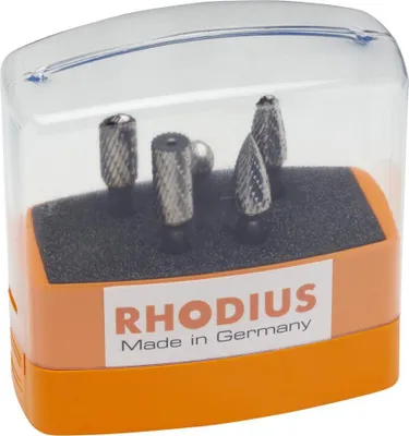 Image de Rhodius 305860 Milling set Carbide metal 5-piece