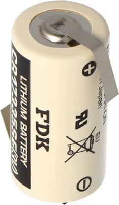 Produktbild von Sanyo Lithium Batterie CR17335 SE Size 2/3A, mit Lötfahne Z-Form