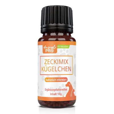 Produktbild von Animal Pro | Zeckimix Kügelchen für Haustiere | Ergänzungsfuttermittel