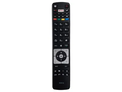 Produktbild von azurano Fernbedienung RC5118 für TELEFUNKEN 4K UHD SmartTV aus 2016 - 2018 mit Direkttasten für Netflix & YouTube