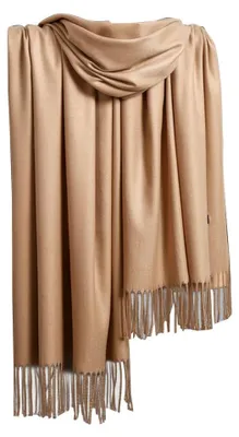 Imagen del producto de Chalina Pashmina, estola para mujer, suave y cálida, ideal para el invierno. Bufanda larga para mujer