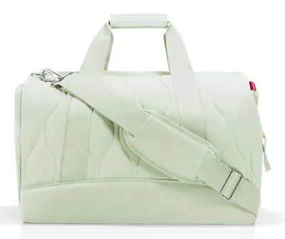 Immagine prodotto di reisenthel borsa a tracolla borsa da viaggio Allrounder Puffer Iced Matcha verde chiaro