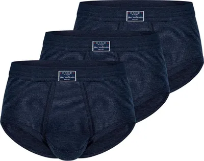Produktbild von ESGE 3er Pack- Feinripp Jeans Slip / Unterhose Sportliche Wäsche für den Alltag, Weicher Komfortbund und Eingriff, Nach traditioneller Meisterverarbeitung für höchste Qualitätsansprüche