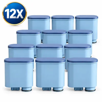 Produktbild von 12er Pack Ersatzwasserfilter für Philips® AquaClean® CA6903/10 CA6903/22, Kompatibel mit Saeco® und Philips® Kaffeevollautomaten , Reduzieren PFAS