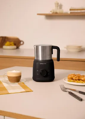 Produktbild von MILK FROTHER RETRO - Milchaufschäumer und -erhitzer mit abnehmbarer Kanne