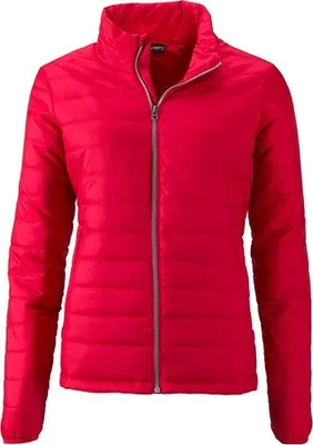 Produktbild von James & Nicholson Ladies Padded Jacket
