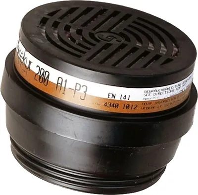 Produktbild von Kombinationsfilter 230 A1-P3R D - Biostop-Filter / Pck a 2 Stück