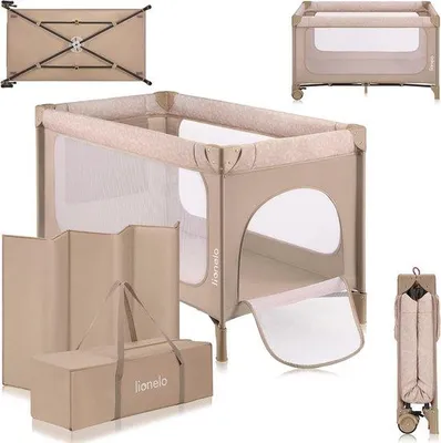 Productafbeelding van Famanu reisbed 2-in-1 – Opvouwbaar campingbed met verstelbare hoogte