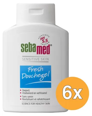 Productafbeelding van 6x Sebamed Douchegel (200 ml)